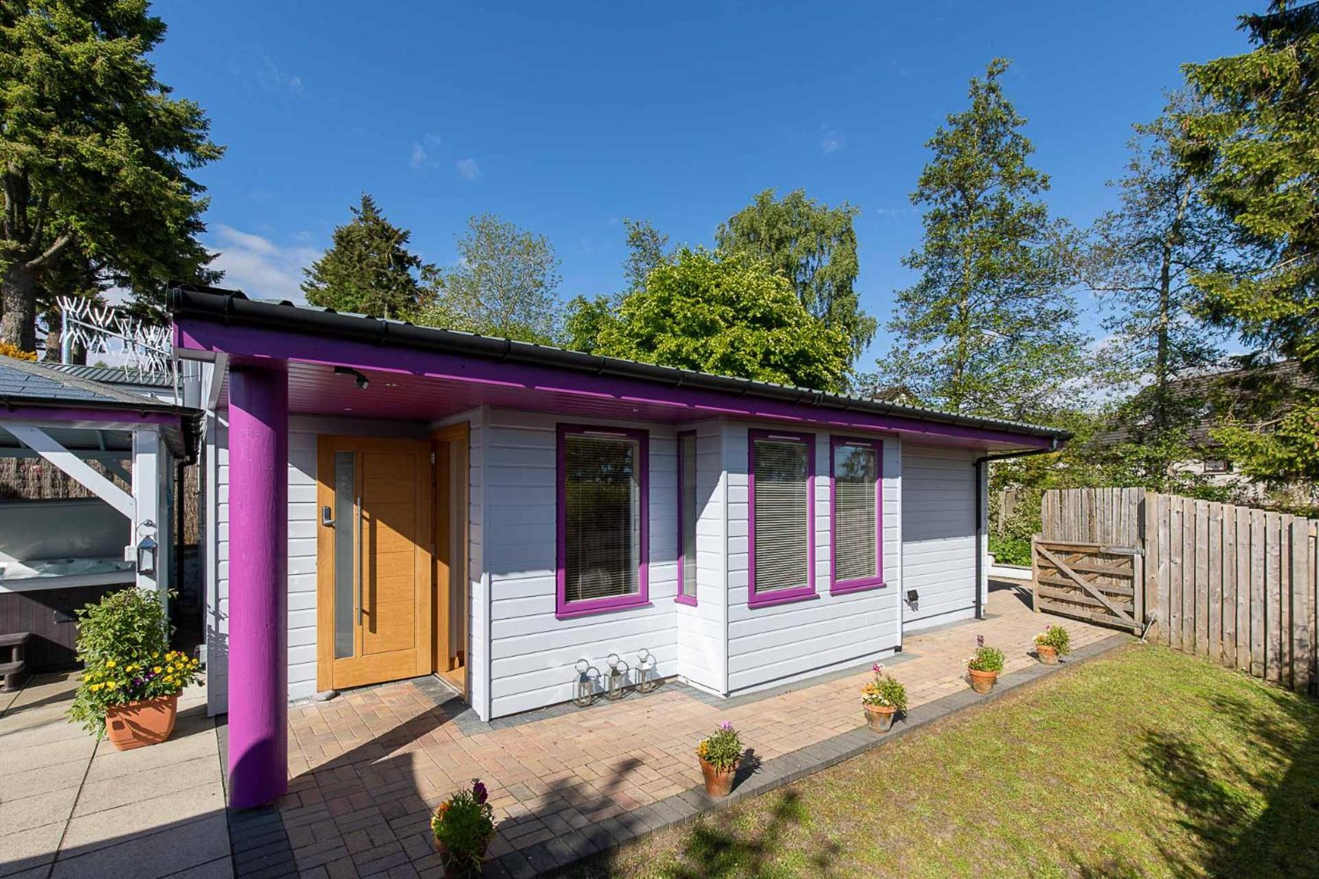 The Retreat Cabin Pitlochry Exterior photo